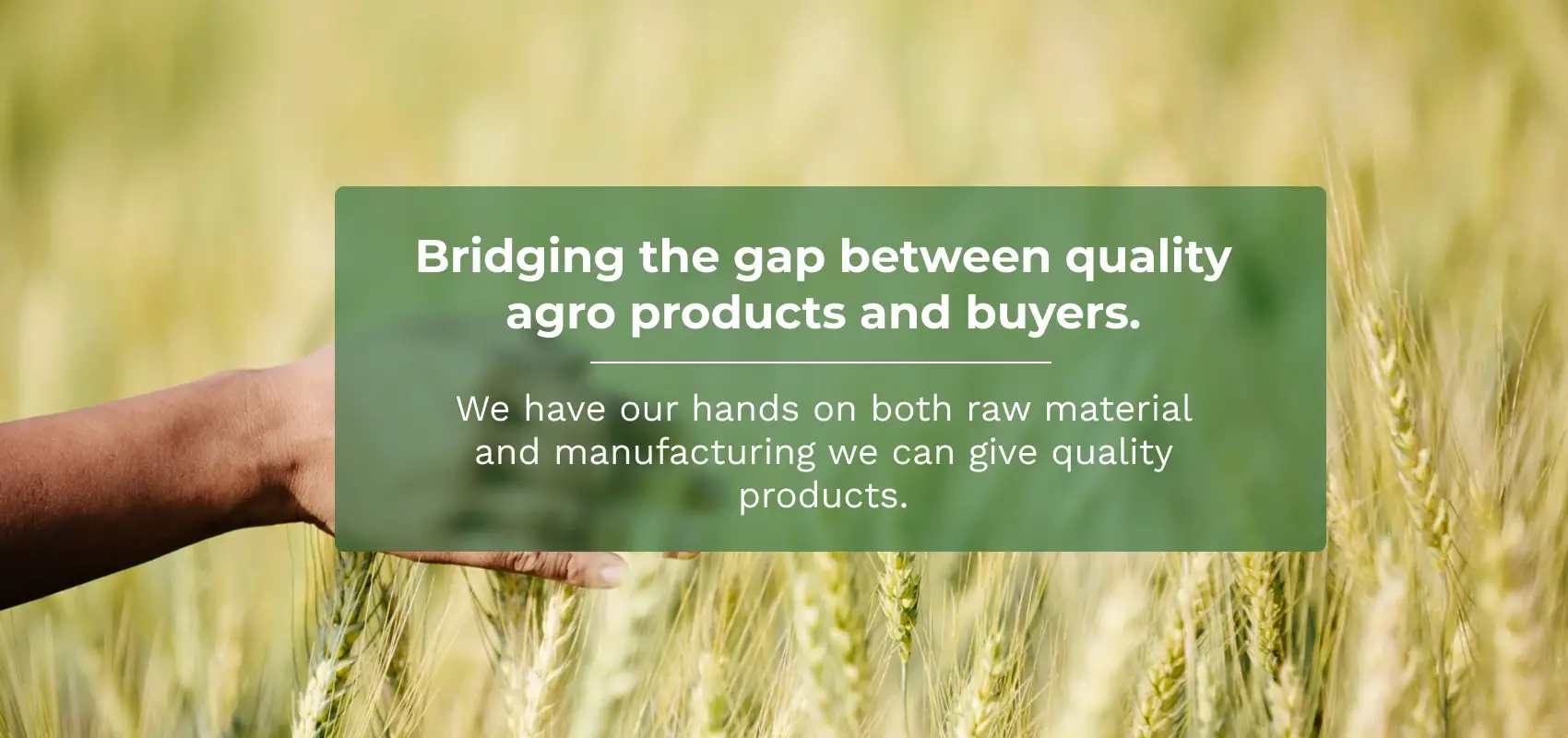 agro produce manufacturer India